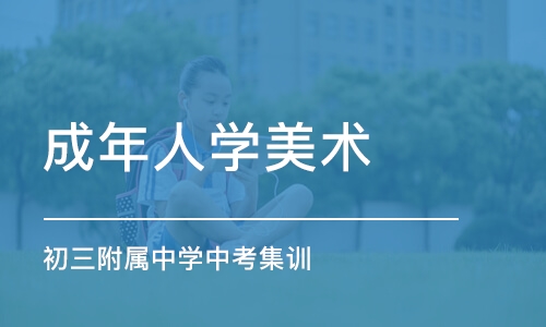 上海成年人学美术