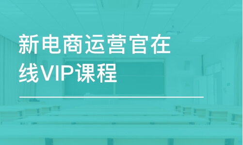 合肥新电商运营官在线VIP课程