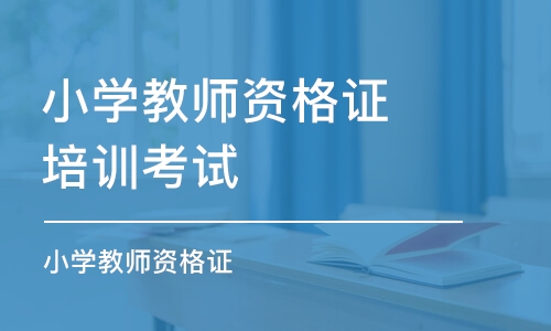 成都小学教师资格证培训考试