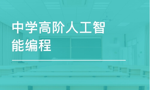 中学高阶人工智能编程