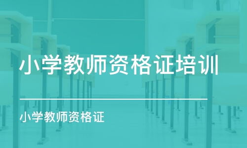 沈阳小学教师资格证培训班