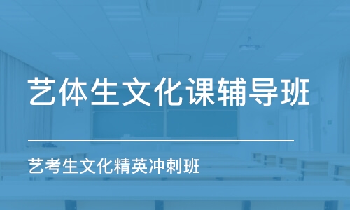 廣州藝體生文化課輔導(dǎo)班