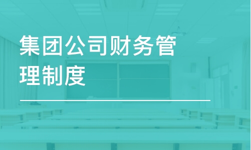 重慶集團公司財務管理制度