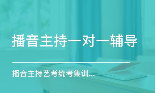 杭州播音主持一對一輔導(dǎo)