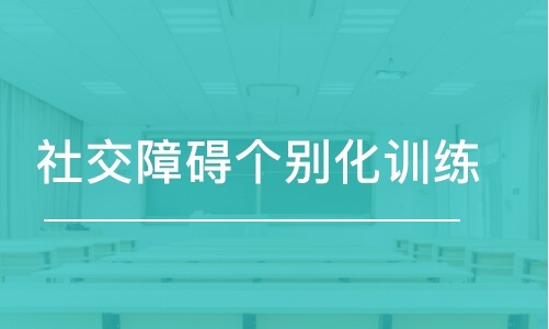 成都社交障碍个别化训练