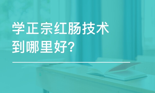 哈尔滨学正宗哈尔滨红肠技术到哪里好？