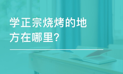 哈尔滨学正宗烧烤的地方在哪里？