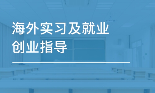 海外实习及就业创业指导