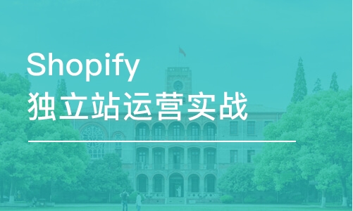 Shopify独立站运营实战班