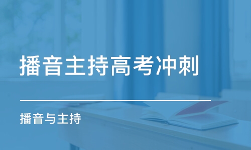 石家庄播音主持高考冲刺