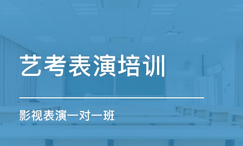 上海艺考表演培训班