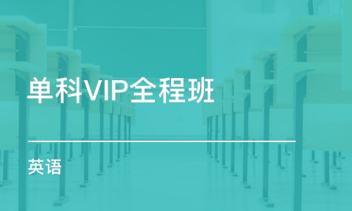 重庆单科VIP全程班（英语）