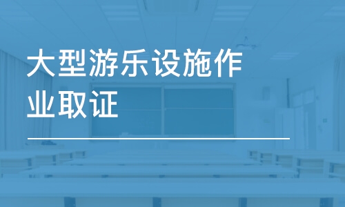 天津大型游樂設(shè)施作業(yè)取證