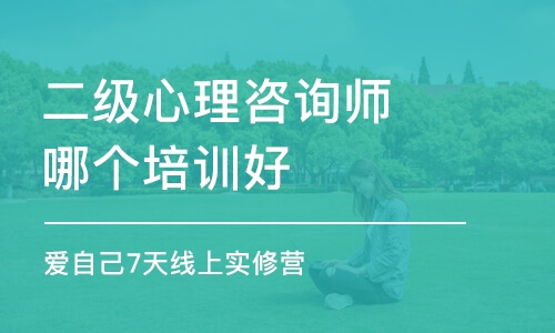 淄博二級(jí)心理咨詢(xún)師哪個(gè)培訓(xùn)機(jī)構(gòu)好