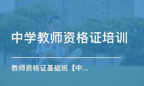 武汉中学教师资格证培训学校