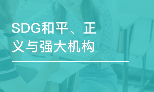 SDG和平、正義與強大機構(gòu)