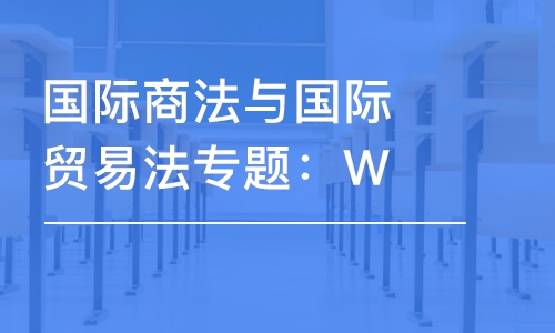 國際商法與國際貿(mào)易法專題：WTO規(guī)則