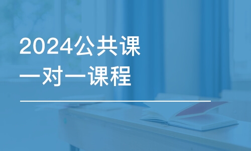 上海2024公共课一对一课程