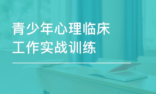 成都青少年心理臨床工作實(shí)戰(zhàn)訓(xùn)練