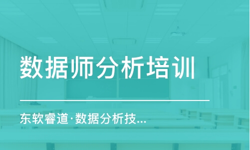 青岛东软睿道·数据分析技术培训