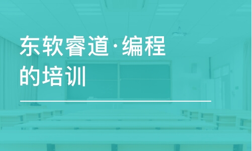 青島東軟睿道·編程的培訓(xùn)班