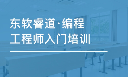 青島東軟睿道·編程工程師入門培訓(xùn)