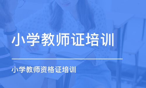 淄博小学教师证培训