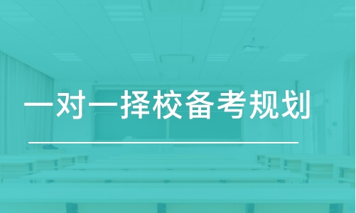 西安一對一擇校備考規(guī)劃