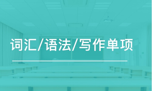 詞匯/語(yǔ)法/寫作單項(xiàng)