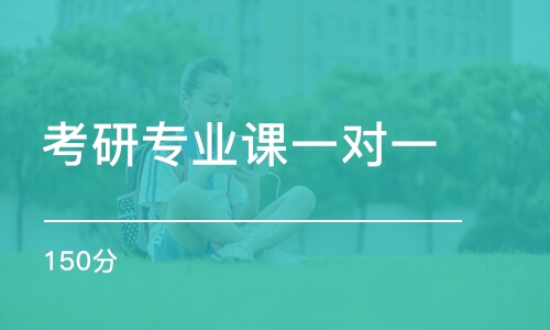 濟南考研專業(yè)課一對一（150分）