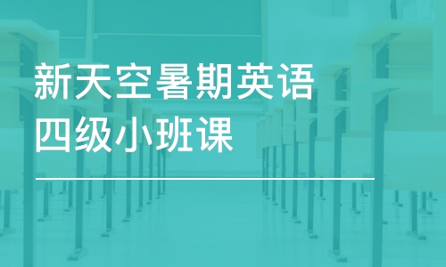 天津新天空暑期英語(yǔ)四級(jí)小班課