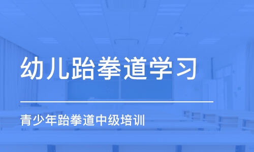 石家莊幼兒跆拳道學習