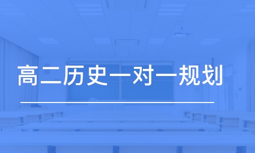 高二歷史一對一規(guī)劃