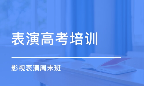 郑州表演高考培训