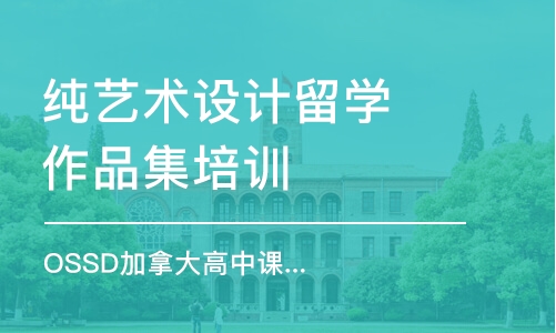 深圳純藝術設計留學作品集培訓