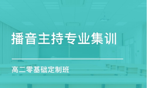 郑州播音主持专业集训