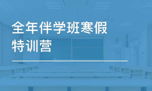 全年伴學(xué)班寒假特訓(xùn)營(yíng)