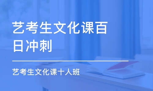 太原藝考生文化課百日沖刺