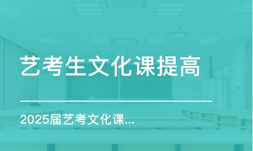 杭州藝考生文化課提高