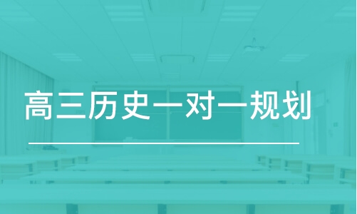 高三歷史一對一規(guī)劃