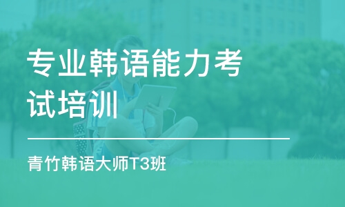 天津?qū)I(yè)韓語能力考試培訓(xùn)班