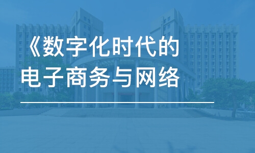 《數(shù)字化時代的電子商務(wù)與網(wǎng)絡(luò)營銷》班課