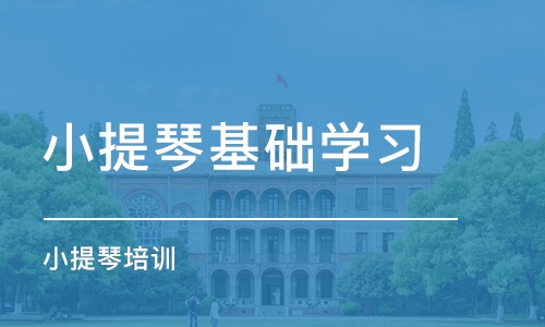 宁波小提琴基础学习