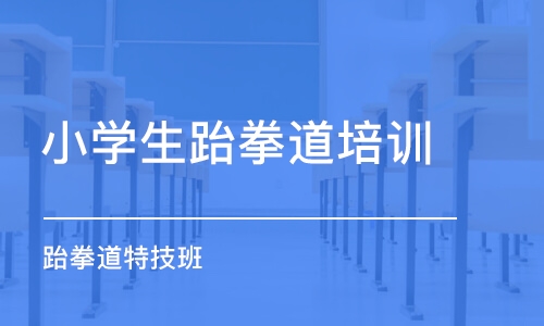 长沙小学生跆拳道培训班