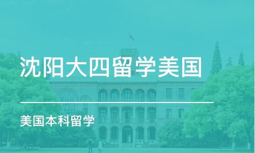 沈阳大四留学美国