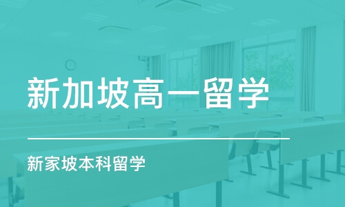 宁波新加坡高一留学