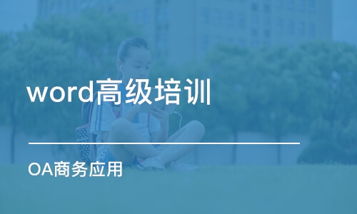 廈門word高級培訓