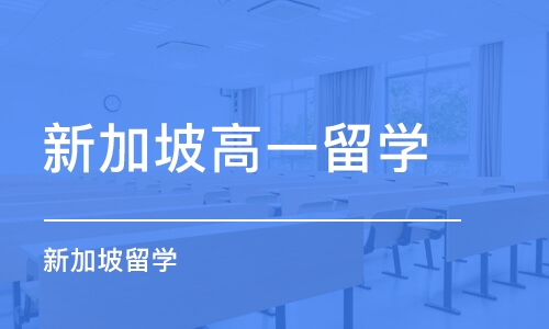 泉州新加坡高一留学