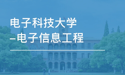 成都电子科技大学-电子信息工程-本科