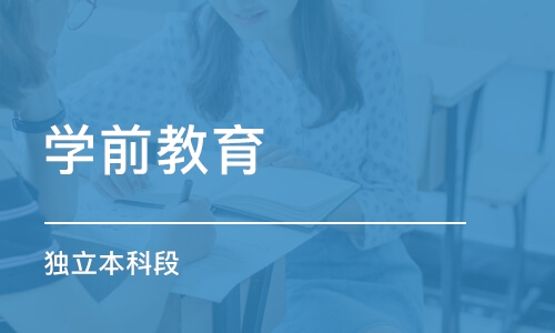 合肥学前教育(独立本科段)